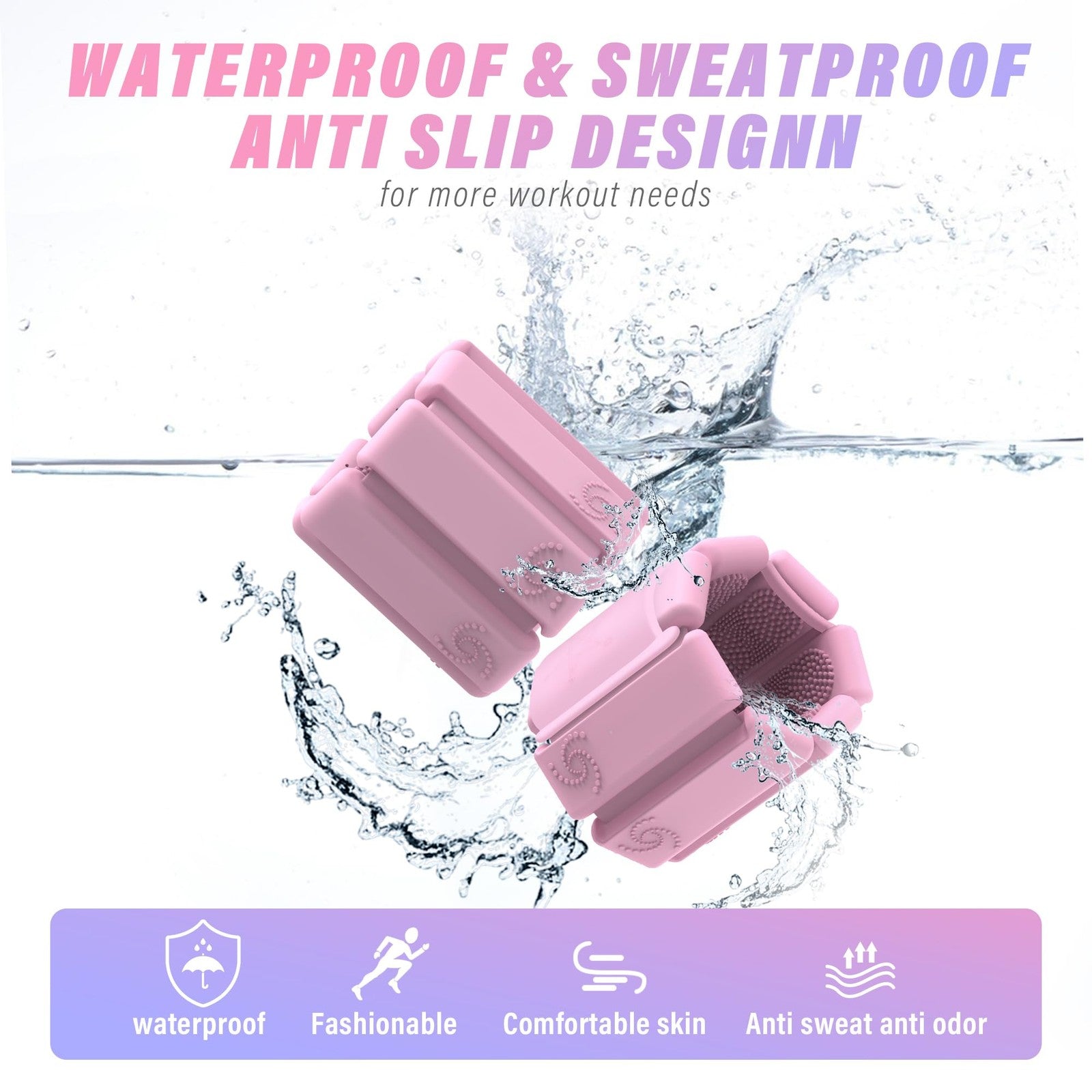 Wrist Weights, Ankle Weights for Women, Hand Weights and Leg Weights Set of 2...