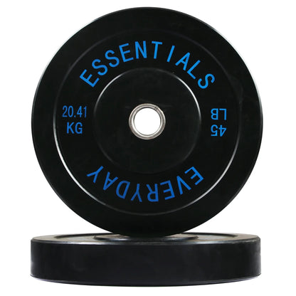 Fitness 210Lb Olympic Bumper Strength Training Weight Plate Set