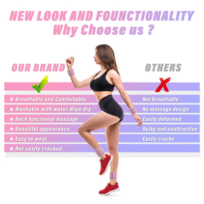 Wrist Weights, Ankle Weights for Women, Hand Weights and Leg Weights Set of 2...